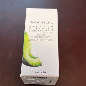 Glow Recipe Avocado Ceramide Serum - Cream and Green